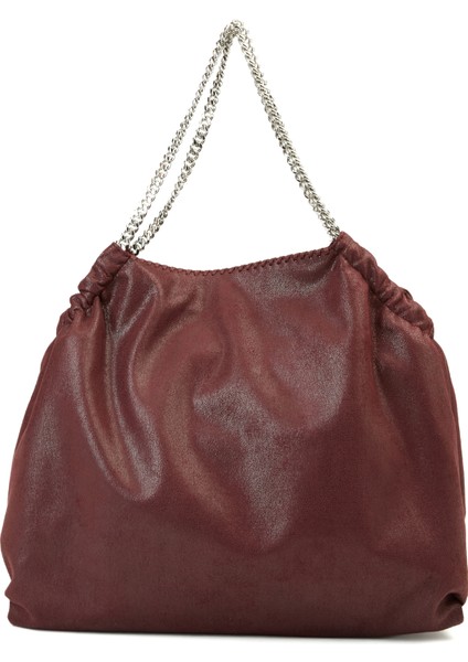 Falabella Drawstring Bordo Kadın Çanta modelleri