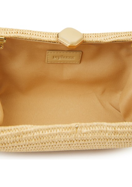 Bej Kadın Clutch