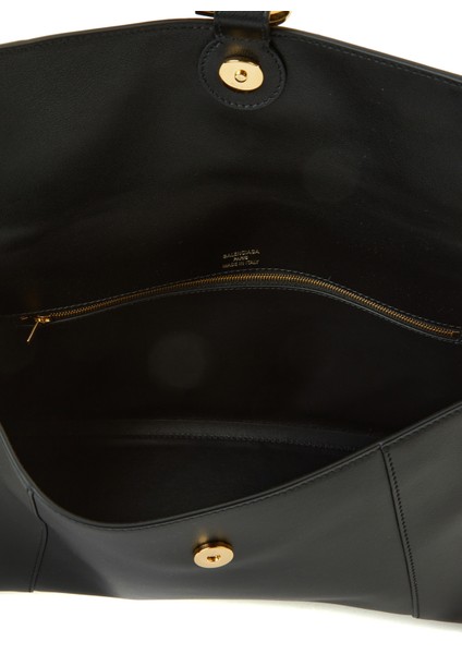 Hourglass Soft Medium Siyah Kadın Deri Çanta indirimleri