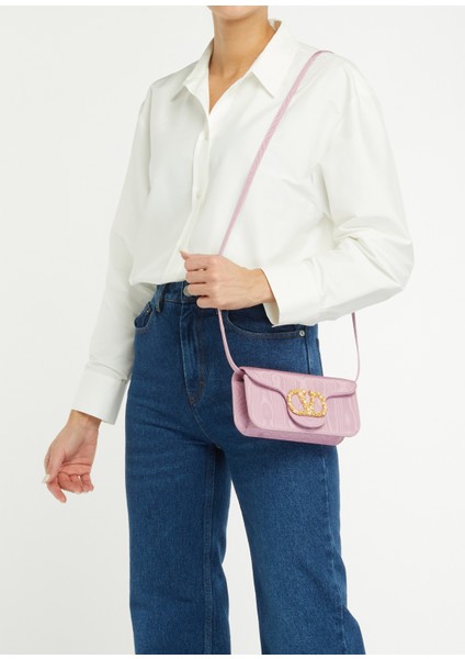Pembe Logo Detaylı Kadın Çanta fiyatları