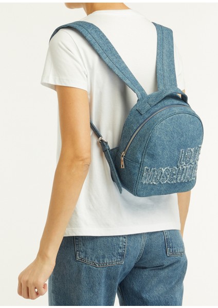 Mavi Logo Detaylı Kadın Denim Sırt Çantası fiyatları