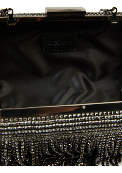 Platin Taşlı Kadın Clutch indirimleri