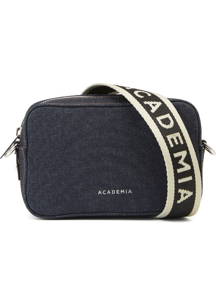 Lacivert Kadın Denim Çapraz Çanta