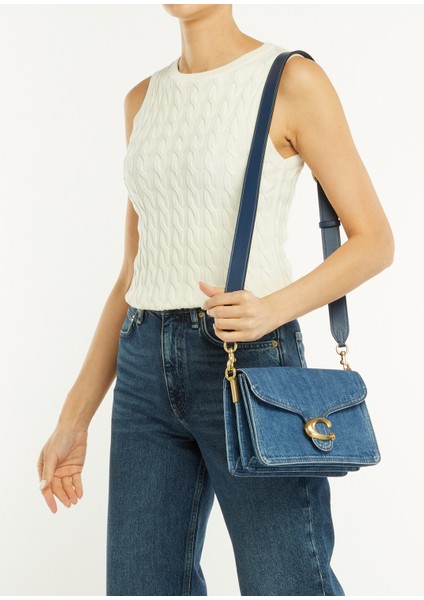 Lacivert Kadın Denim Çanta fiyatları