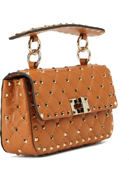 Small Rockstud Spike Taba Kadın Deri Çanta