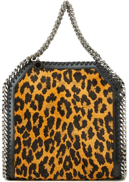 Falabella Mini Leopar Desenli Kadın Çanta