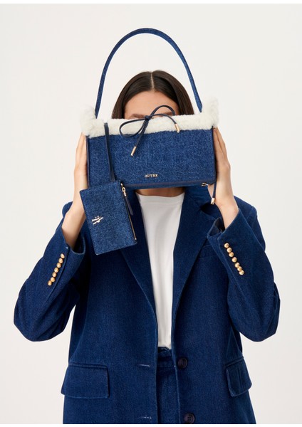 Pelle Soffice Denim Kadın Çanta