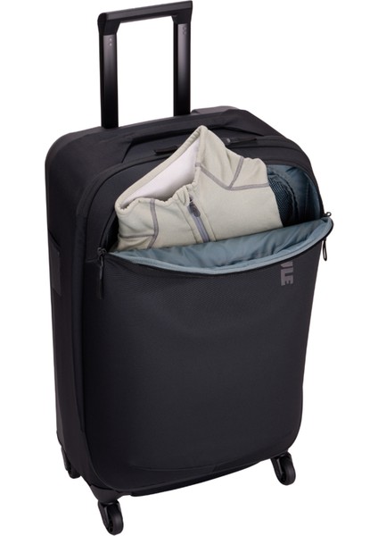 Subterra 2 Check-In Spinner Siyah Orta Boy Valiz