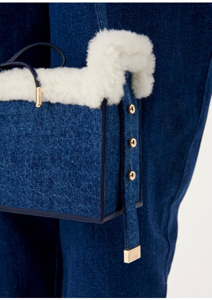 Pelle Soffice Denim Kadın Çanta