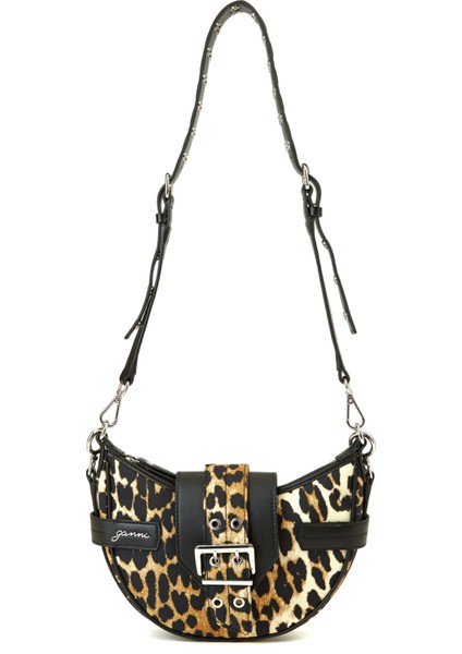 Bucky Small Leopar Desenli Kadın Çanta