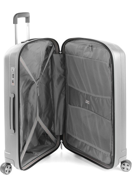 E-Lite Medium Silver Bavul