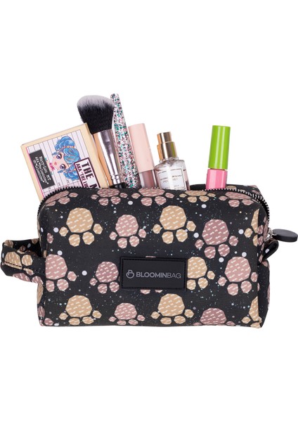 Soul Mate Pati Desenli Unisex Makyaj ve Seyahat Çantası fırsatları