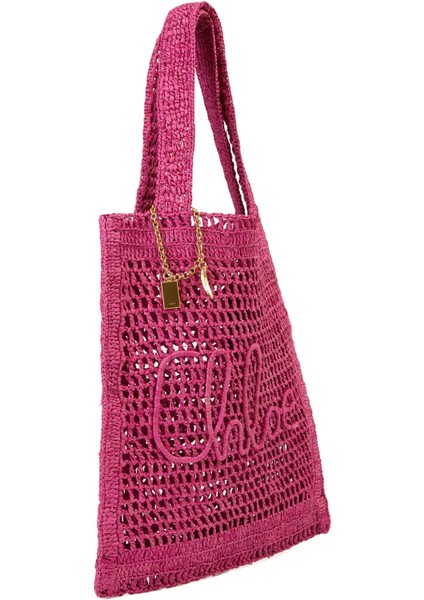 Summer Banana Pembe Kadın Plaj Çantası