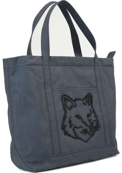 Fox Head Large Lacivert Kadın Alışveriş Çantası fiyatları