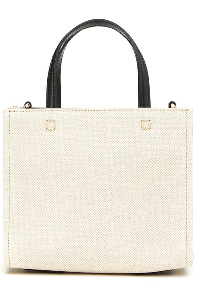 G-Tote Mini Bej Kadın El Çantası