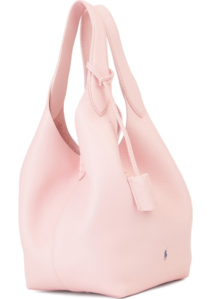 Pembe Kadın Deri Çanta