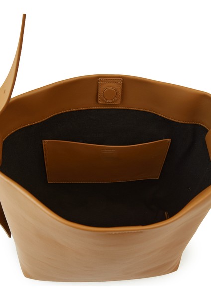 Square Belt Taba Kadın Deri Çanta