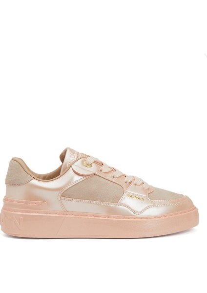 B-Court Pembe Kadın Deri Sneaker
