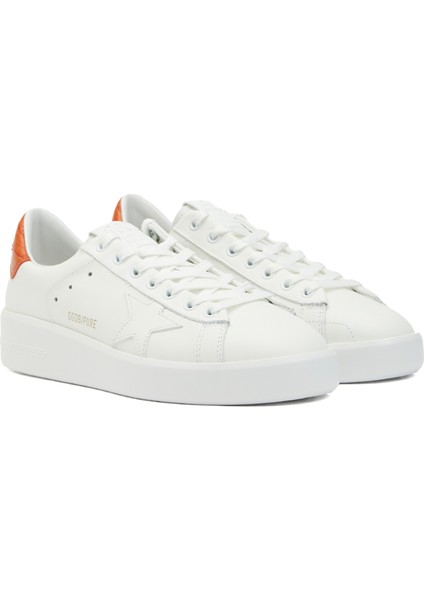 Pure Turuncu Beyaz Kadın Deri Sneaker fiyatları