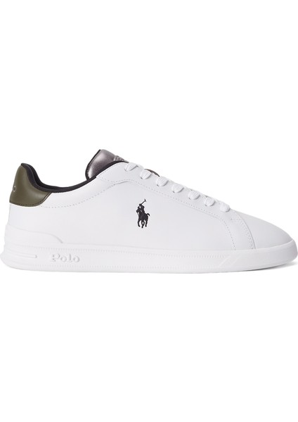 Beyaz Kadın Deri Sneaker
