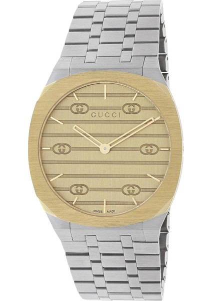 Gold Silver Unisex Kol Saati