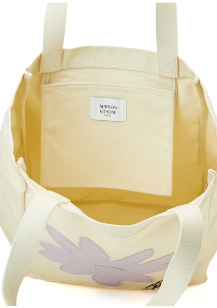 Daisy Flower Lila Kadın Alışveriş Çantası fırsatları
