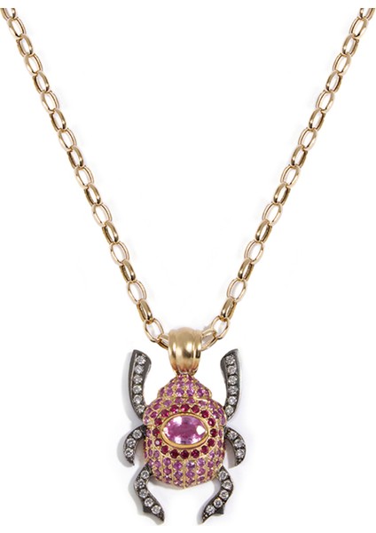 Scarab Pembe Safir Kadın Altın Bileklik fiyatları