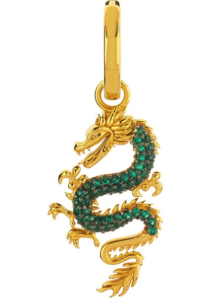 Mini Dragon Kadın Altın Kaplama Piercing