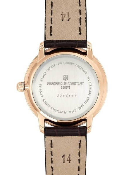 Slimline Ladies Small Seconds FC-235M1S4 Saat