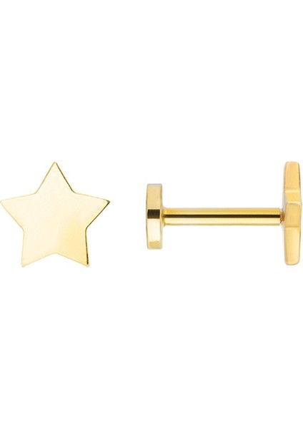 Twinkle 14 Ayar Altın Piercing