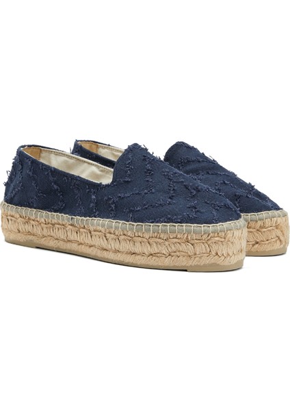 Lacivert Kadın Espadril