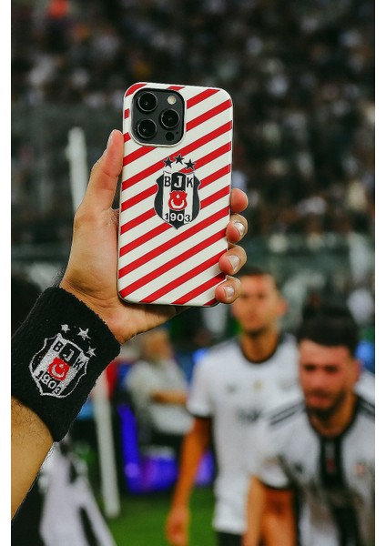 iPhone 11 Uyumlu Kırmızı Çizgi Baskılı Içi Kadife Uv Teknoloji Baskılı Kılıf indirimleri
