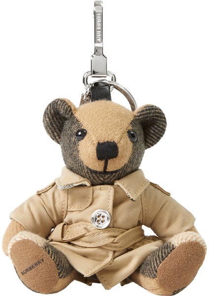 Thomas Bear Charm In Bej Kadın Anahtarlık