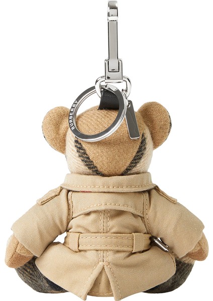 Thomas Bear Charm In Bej Kadın Anahtarlık