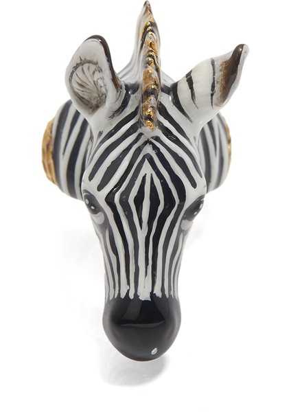 Zebra Formlu Kadın Altın Yüzük