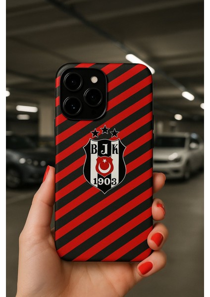 iPhone 11 Pro Uyumlu Kırmızı Çizgi Baskılı Içi Kadife Uv Teknoloji Baskılı Kılıf modelleri