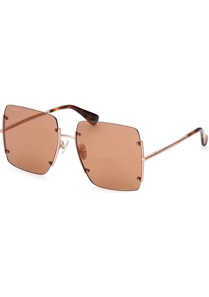 mm 0002 Metal Gold Havana Kadın Güneş Gözlüğü