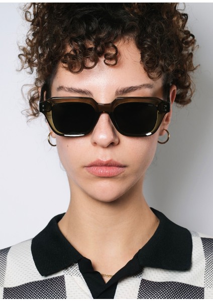Allure Haki Asetat Unisex Güneş Gözlüğü fırsatları
