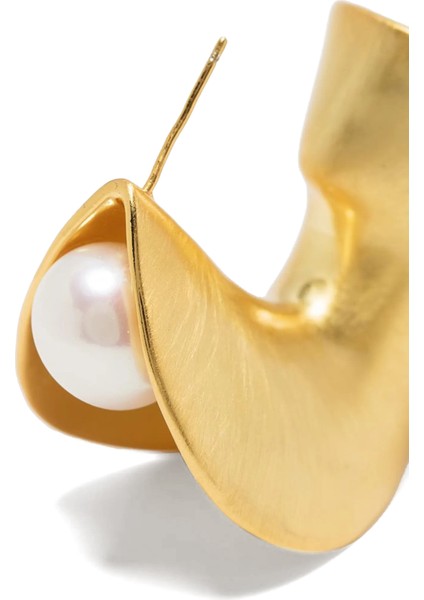 Shira Gold Incili Kadın Küpe fiyatları