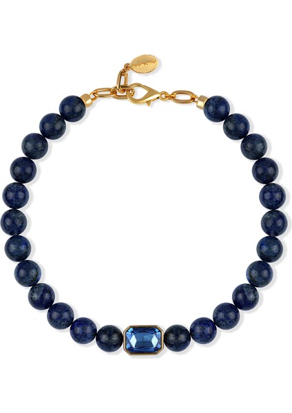 Bodrum Lapis ve Kristal Kolye