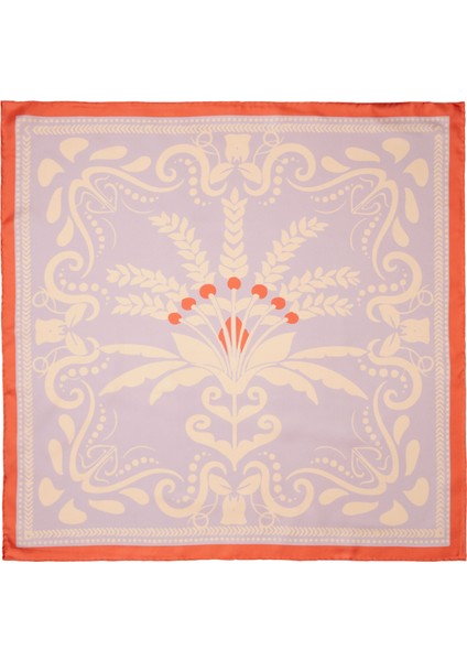Mor 70X70 cm Ipek Eşarp