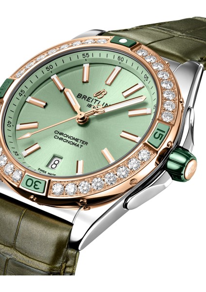 Chronomat Super chronomat automatic 38 Kadın Saat