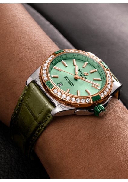 Chronomat Super chronomat automatic 38 Kadın Saat