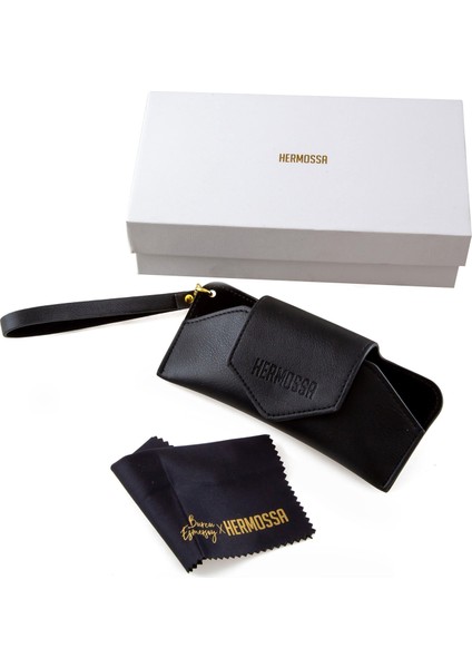 Hm 1669 C3 Fildişi Asetat Unisex Güneş Gözlüğü