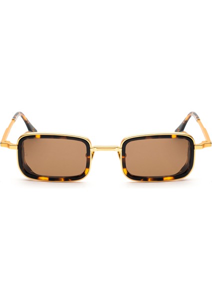 Merton Altın Havana Titanyum Unisex Güneş Gözlüğü