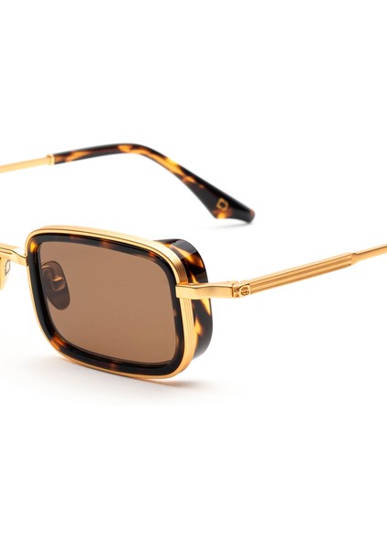 Merton Altın Havana Titanyum Unisex Güneş Gözlüğü fırsatları