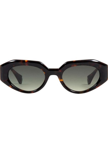 Capsule Gaia 6698 2 Cat Eye Havana Altın Kadın Güneş Gözlüğü