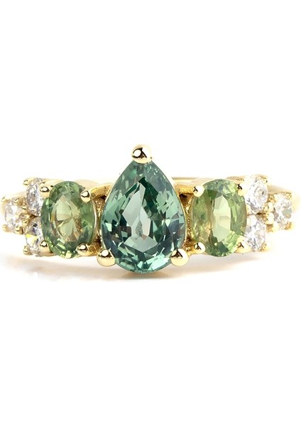 Forrest Ring 14 Ayar Yellow Gold Kadın Altın Yüzük