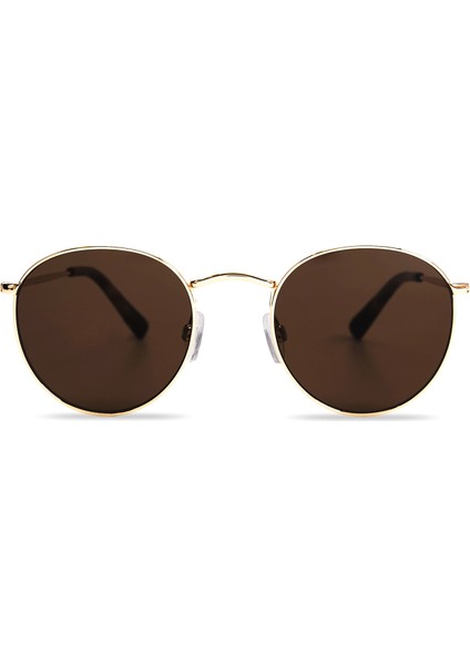 Lennon Metal Kahverengi Unisex Güneş Gözlüğü