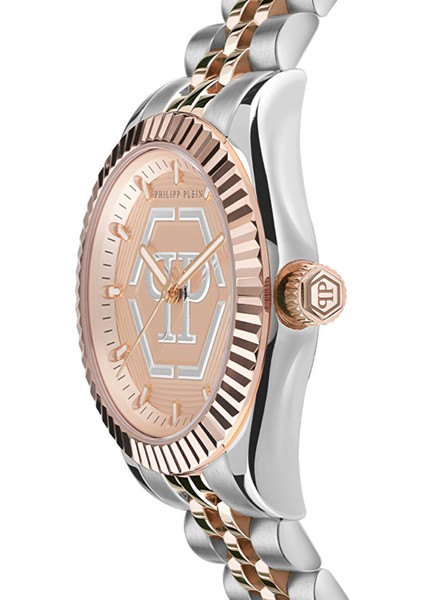 PW2BA0423 Rose Gold Metalik Gri Kadın Kol Saati